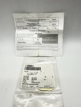 1250025-1 Cessna Textron Retainer New/with Faa 8130-3 Airworthiness Tag New