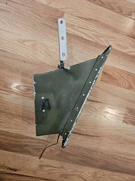 1250839-1 Cessna T206 Turbo Charger Intake Duct Assy Center Pn