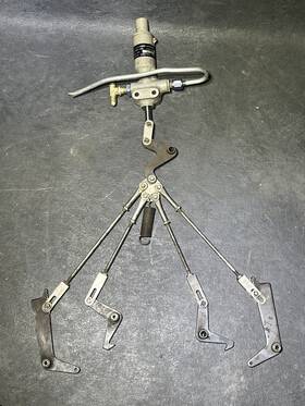 1280109 Cessna Main Gear Door Uplock Mechanism With Electrol Actuator Vintage Aircraft