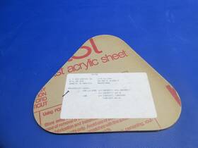 1610032-13 Cessna 188 Lh Vent Window P/n Nos 0425-891