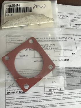 2654013-4 Cessna Gasket