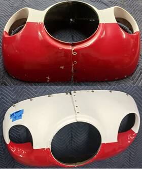 0851149-211 Cessna 310 Nose Cowl Cap Engine 0851202-1 Lh/rh Inbd Otbd 0851202-6