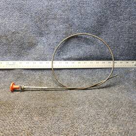 0513173-1 Cessna 51231-2 172f Mixture Control Cable With Lock Length 44.5 Inch