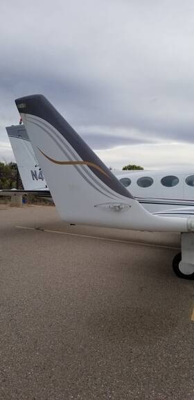 5623000-54 Cessna 414a Winglet Rh Side In Very Good Condition. Ram Edition Upgrade To C414a