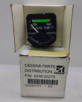 6246-00275 Cessna Part Distribution #6246-00275 Cyl. Head Temp Gauge See Discription