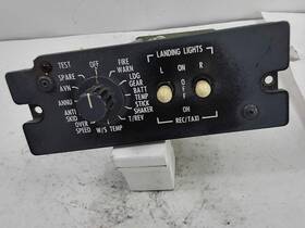 6618109-16 Cessna 560xl Pedestal Switch Panel Assy