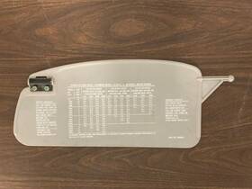 69952-2 Cessna Sunvisor Lh