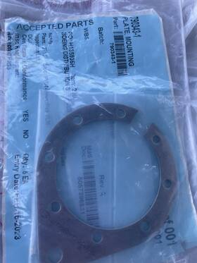 790343-1 Cessna Aircraft Mounting Plate