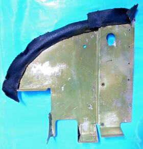 0750128-66 Cessna Ag Aircraft 188 Agtruck Continental O-520 Engine Right Aft Vertical Baffle