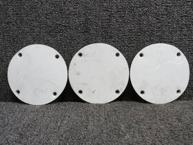 0822380-24 Cessna Aircraft Parts 310q Wing Cover Access Plates Set Of 3
