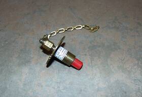 C166008-0101 Cessna C1660080101 Oxygen Fill Valve Part No. Unused Old Parts Stock