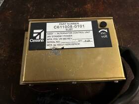 C611008-0101 Cessna Vr580 Aircraft Alternator Control Unit
