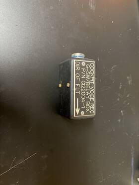 Ci22004-1 Cessna Citation S550 Cockpit Voice Record G-sw-relay Box