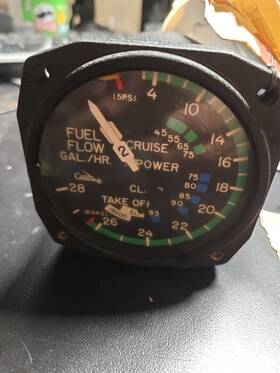 Cm2650-l2 Cessna Twin Fuel Garmin Flow Gauge Pn 22-868
