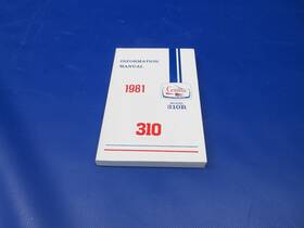 1025-419 Cessna D1588-13 310r Information Manual 1981 P/n Nos