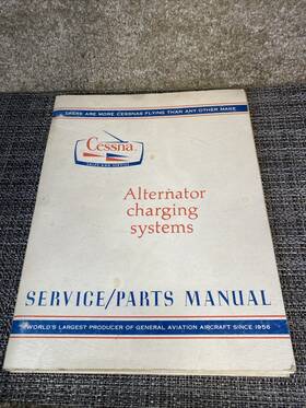 D5006 Cessna Alernator Charging Systems Part Manual Dec 1972