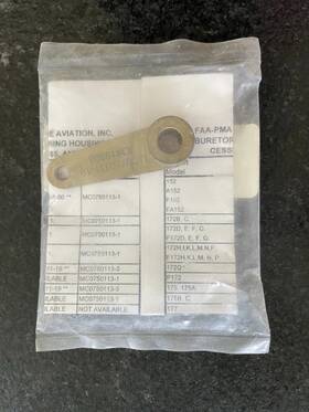 Mc0750111-19 Cessna Mcfarlane Carburetor Heat Actuator Arm