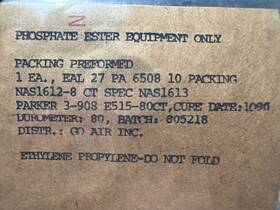 Nas1612-8 Cessna Citation Packing Lot Of 10