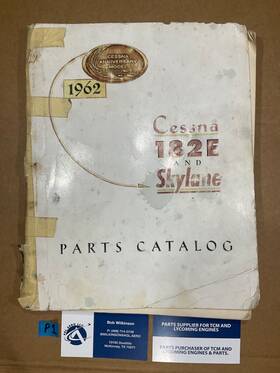 P-248 Cessna Parts Catalog Anniversary Model 182e And Skylane 1962 November 1 1961