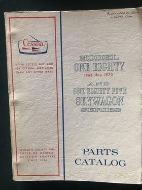P356-12 Cessna 180 And 185 Skywagon 1963 Thru 1968 Parts Manual August 1967