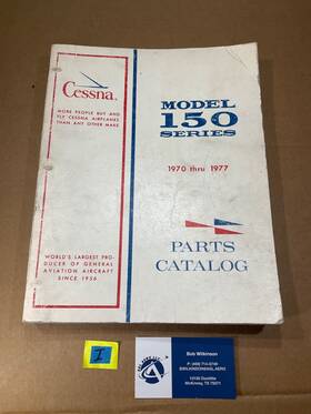P546-12 Cessna P/n Parts Catalog Model 150 1970-1977 July 1 1976