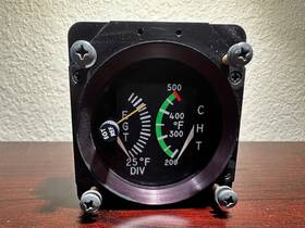 S3305-2 Cessna Egt Cht Gauge From 182s Guaranteed 30 Days