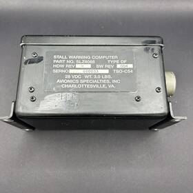 Slz8066 Cessna Stall Warning Computer