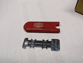 Ct-494 Champion Rare Vintage Igniter Erosion Gauge With Cover
