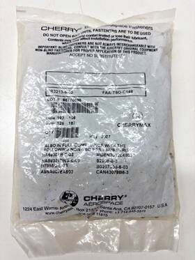 Nas9301b-6-3 Cherrymax Cr3213-6-3 Rivet Pack Aerospace Aviation