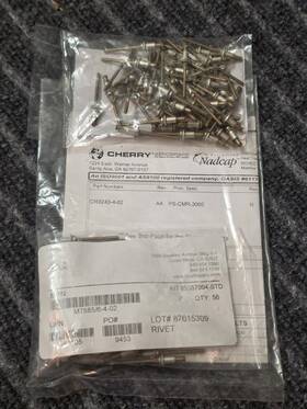 Cherrymax M7885/6-4-02 Cherry Aerospace Cr3243-4-02 Blind Rivets