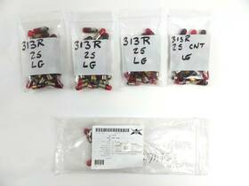 313-r Chicago Miniature 313r Lot Of 106 Red Bulb Lamps