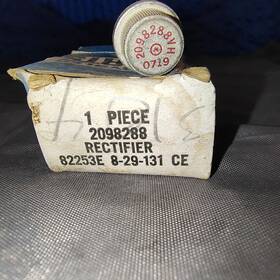 2098288 Chrysler Nos Vtg Rectifier Pn 1960-71 Gtx Charger Challenger Barracuda