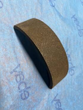 066-0050 Cleveland Nos Vansickle Mechanical Brake Lining Aeronca Pn 25