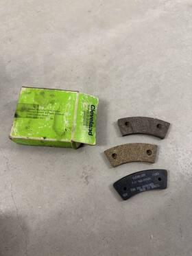 066-30026 Cleveland Organic Brake Lining 66-109 Mccauley 66-87 Nib