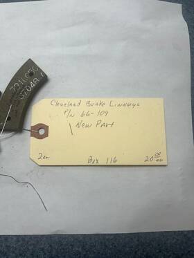 066870 Cleveland - Brake Lining P/n