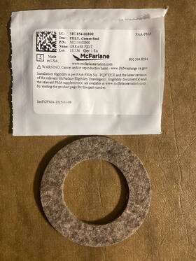 Mc154-00300 Cleveland 154-00300 Pn Felt Grease Seals. Lot Of 6. New