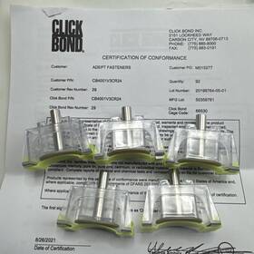 Cb4001v3cr24 Click Bond 5 Standoff Locking Thread 1 1/2 Inch 10-32 Composite/alum