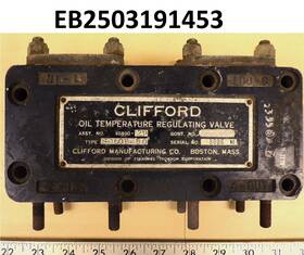 Eb2503191453 Clifford 46800-2p Oil Temperture Regulating Valve P/n