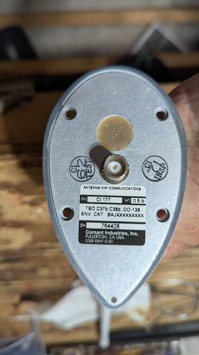 764408 Comant Sn Cobham Ci 177 Vhf Antenna
