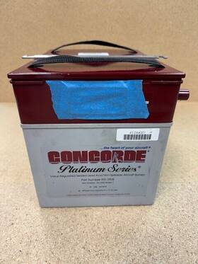 Rg-390e Concorde Rg390e Turbine Starting Aircraft Battery - 24v Used Rg-390e Concorde Rg390e Turbine Starting Aircraft Battery - 24v Used
