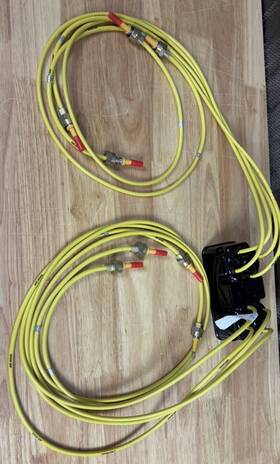 10-821414-6y Continental Nos Bendix Dual Ignition Harness Yellow P/n Ships Fast