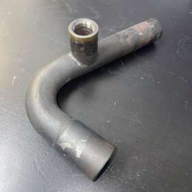 Pa-28r-201t Continental 18-1001-501 Merlyn Upper Deck Pressure Control Bypass Pipe Pn Tsio