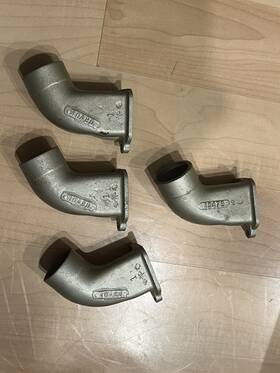 40480 Continental 40479 Set Of 4 Intake Flanges . 1 Each 3