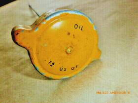 50-910-125 Continental 12 Quart Oil Gauge Dip Stick Stamped