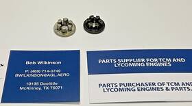 530412 Continental P/n Tcm Nut Shouldered Slotted 5/16 Ar - For One