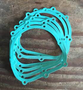534857 Continental 6pcs Aec Faa Pma Valve Cover Gasket Interface Solutions Usa