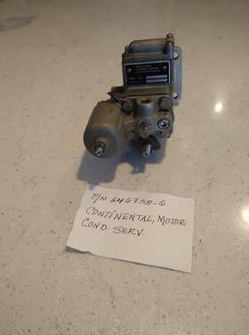 646758-6 Continental Fuel Pump Teledyne Motors P/n