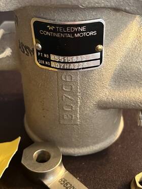655156a2 Continental Teledyne Motor Throttle Air Valve