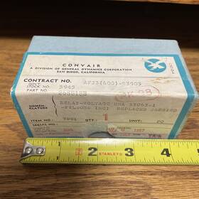 26sb18b Convair General Dynamics 1957 Relay Voltage Box Only
