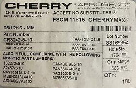 Cr3242-5-10 Cherrymax Rivet